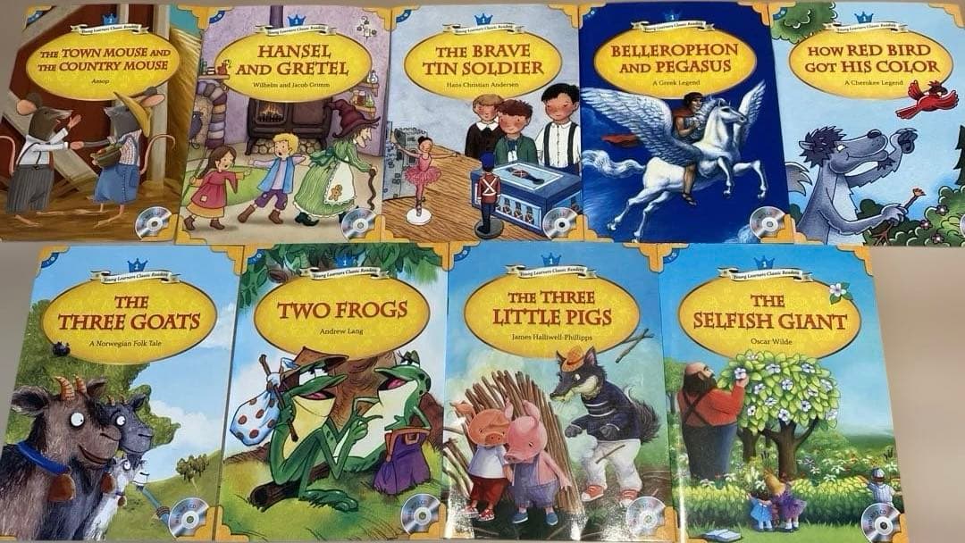 Young Learners Classic Readers 9冊セットCD付き