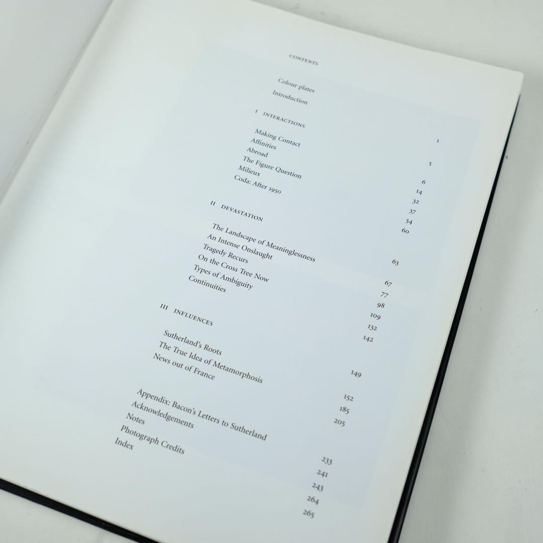 BACON AND SUTHERLAND Martin Hammer 洋書　画集
