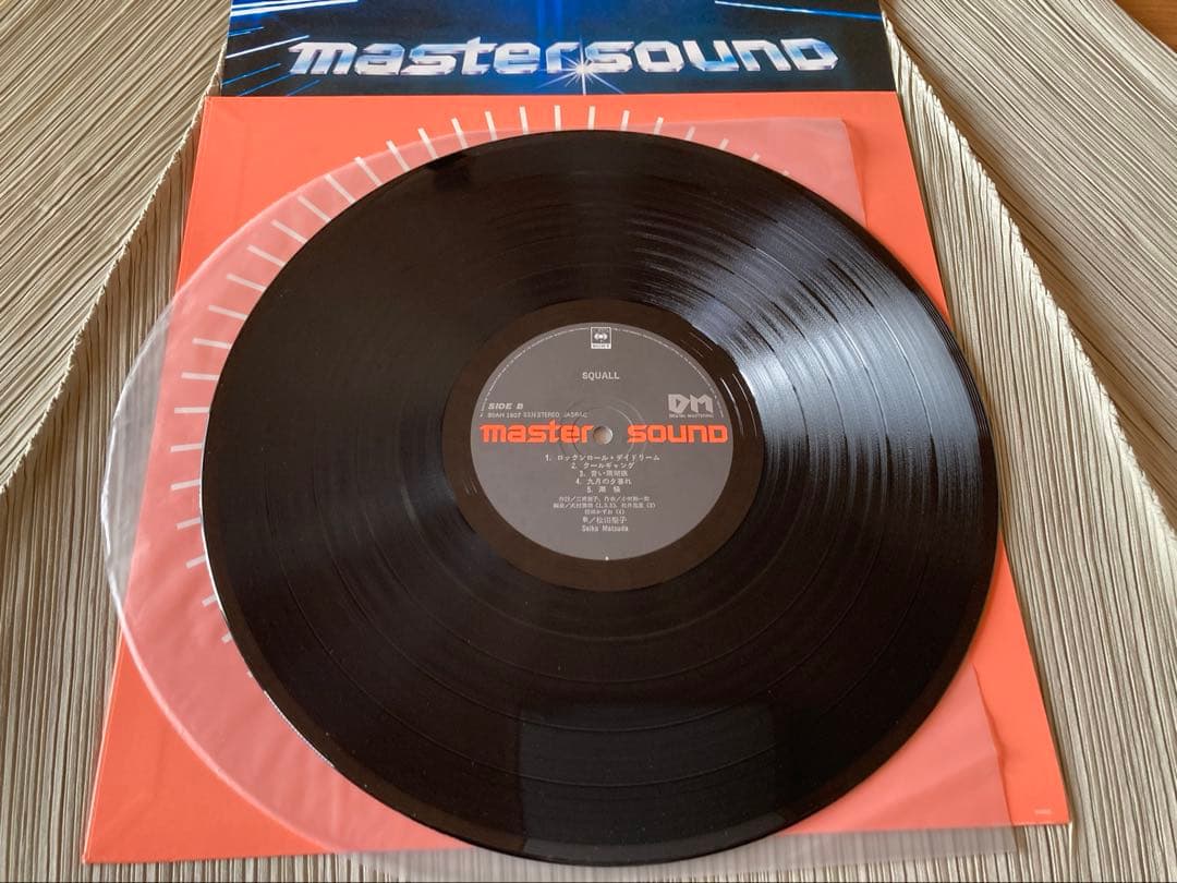 松田聖子「SQUALL」超希少 MASTER SOUND DM盤30AH1607