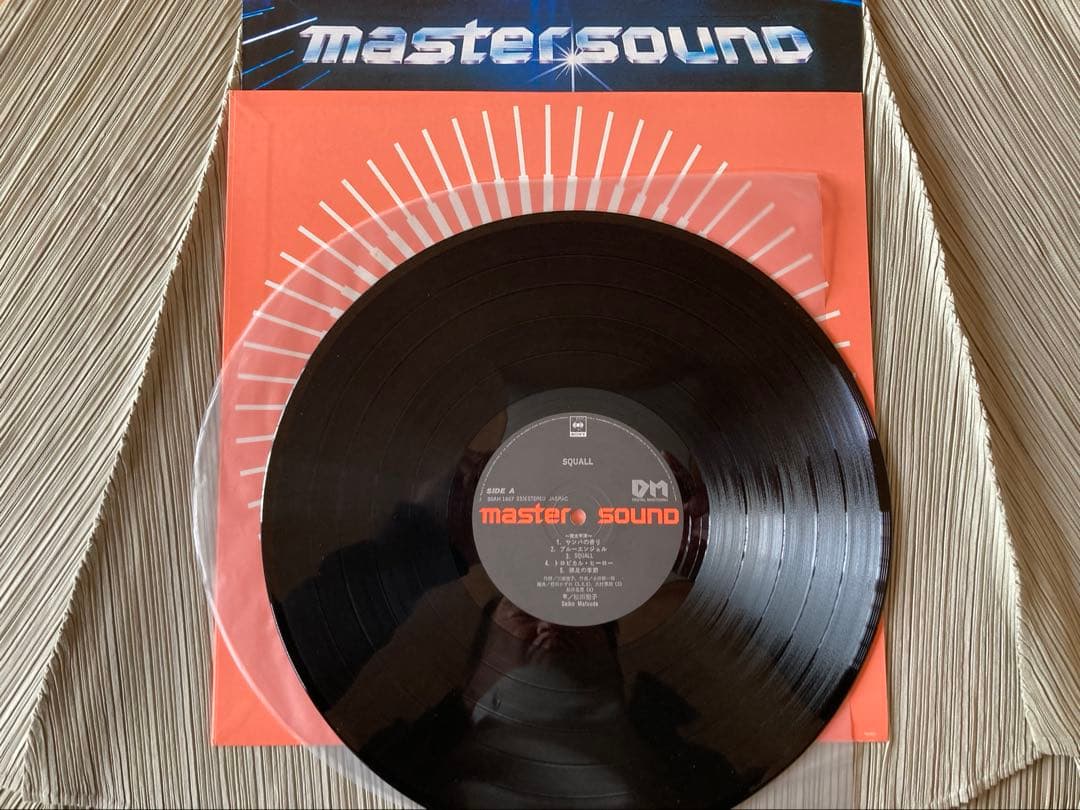 松田聖子「SQUALL」超希少 MASTER SOUND DM盤30AH1607