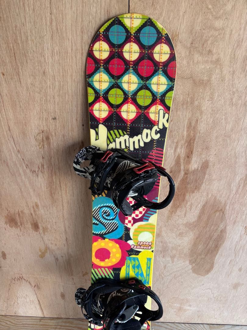 Hammock Spoon スノーボード ビンディング付き　初心者向け