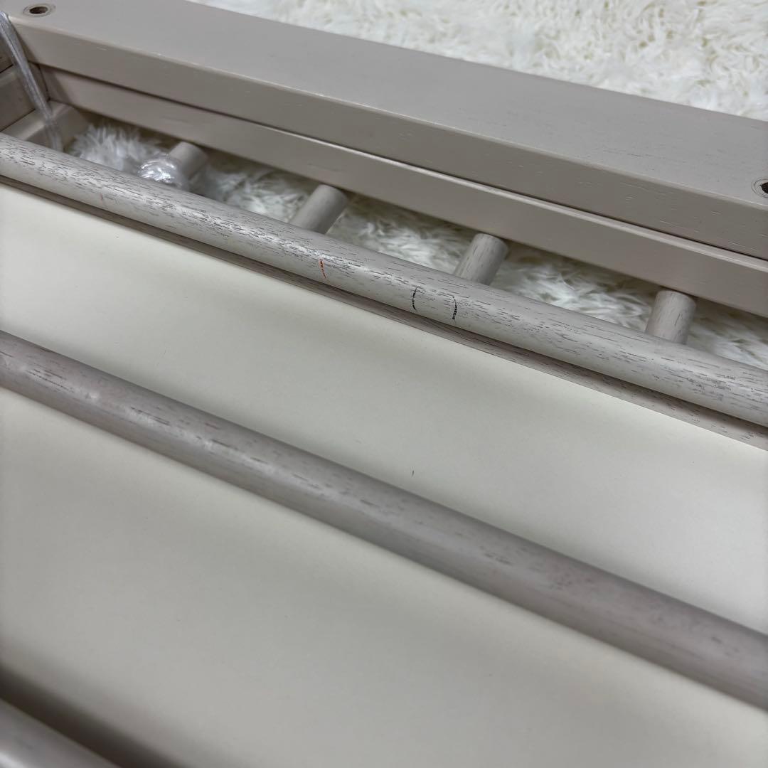 『送料無料』キンタロー　ハイタイプベビーベッド ミニ ポム ヌーベル ホワイト