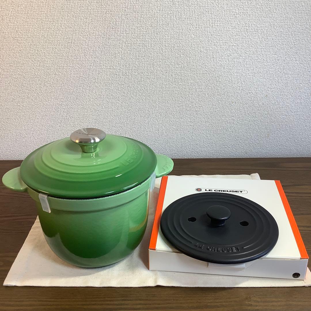 【美品】限定カラー ルクルーゼ　ココットエブリィ18cm (インナーリッド付き)