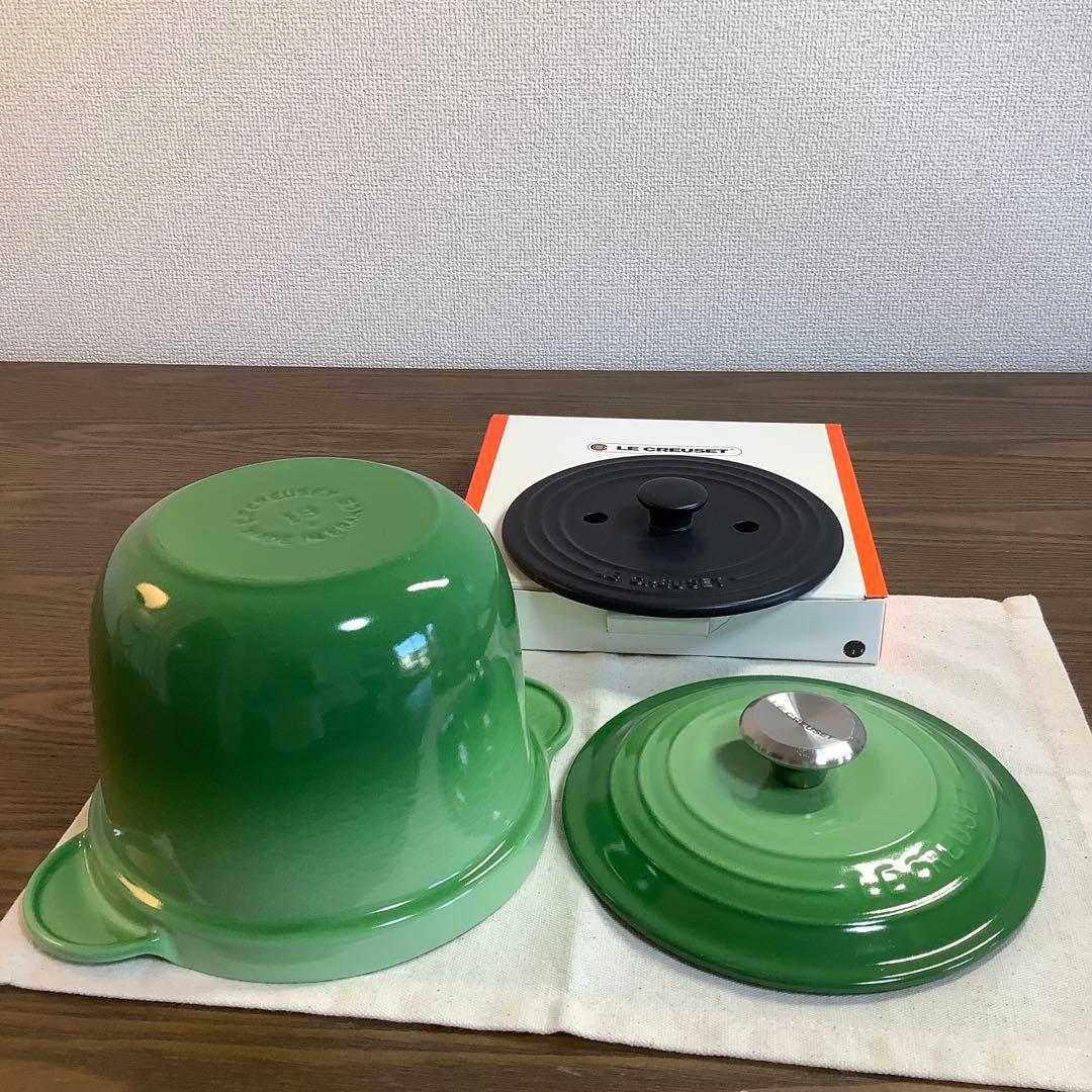 【美品】限定カラー ルクルーゼ　ココットエブリィ18cm (インナーリッド付き)