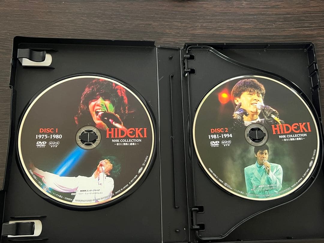 HIDEKI NHK Collection 西城秀樹～若さと情熱と感激と