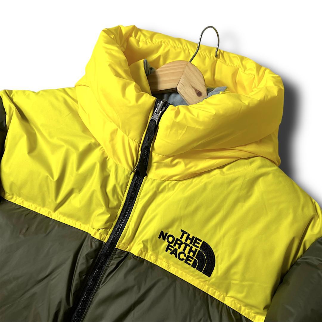 M ノースフェイス RDSグースダウン ハイブリッド ダウンジャケット ヌプシ