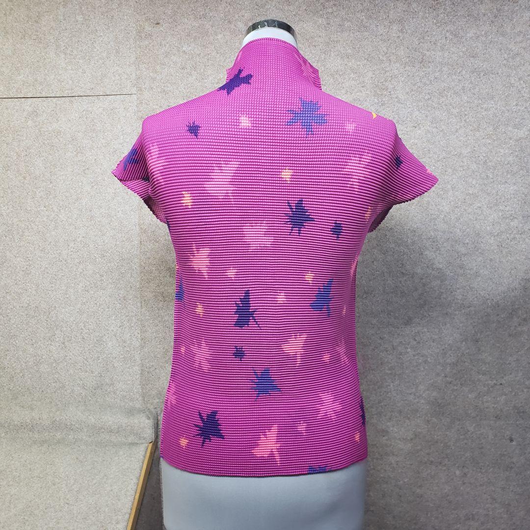 me　イッセイミヤケ　トップス　カットソー　ピンク　y6904i