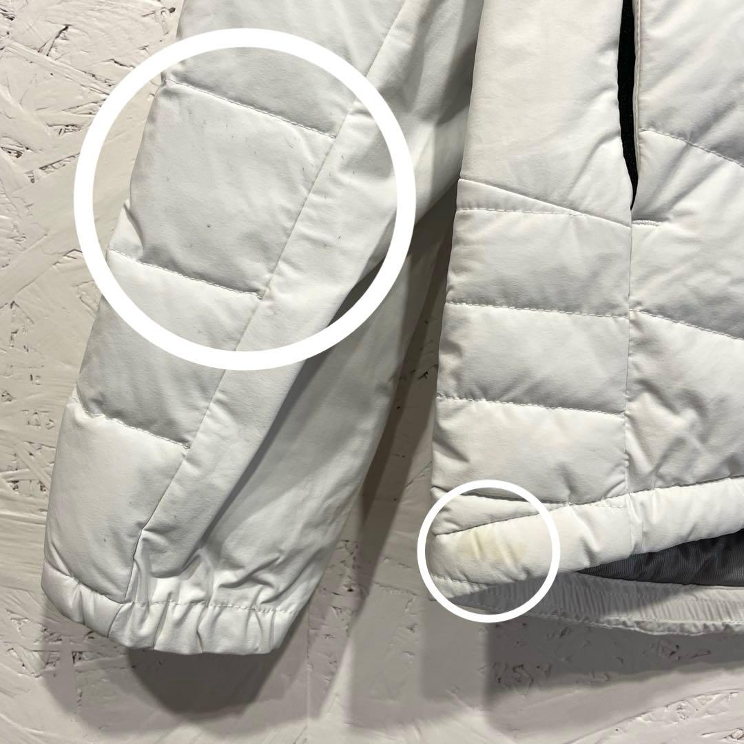 ゴルフウェア【TaylorMade】ダウンジャケット　白　M