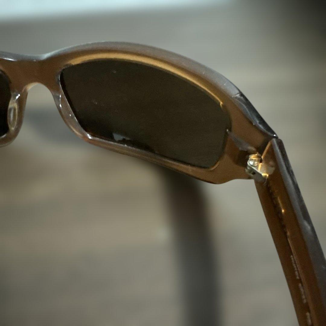 Stüssy ブラウン サングラス ケース付き