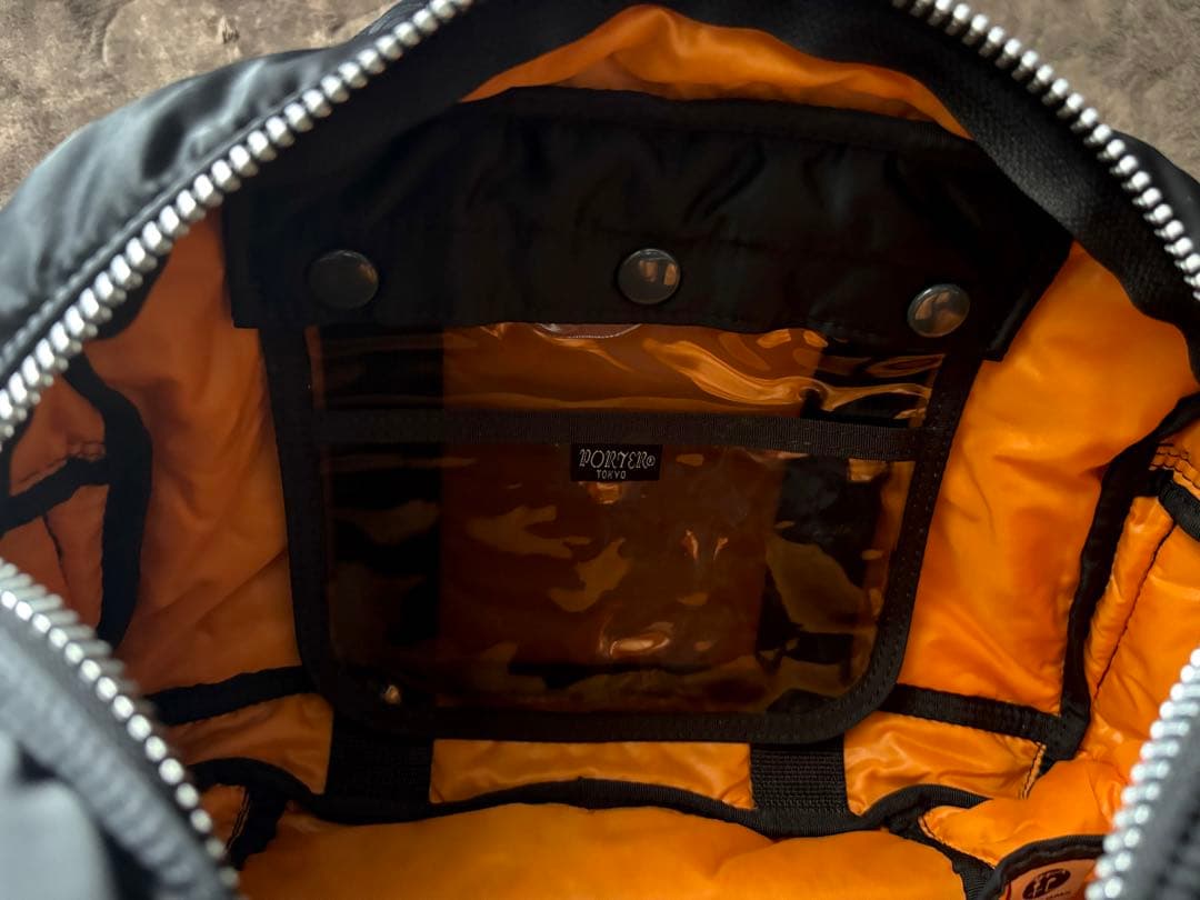 PORTER TANKER ボストンバッグ（Ｓ） ブラック　吉田カバン