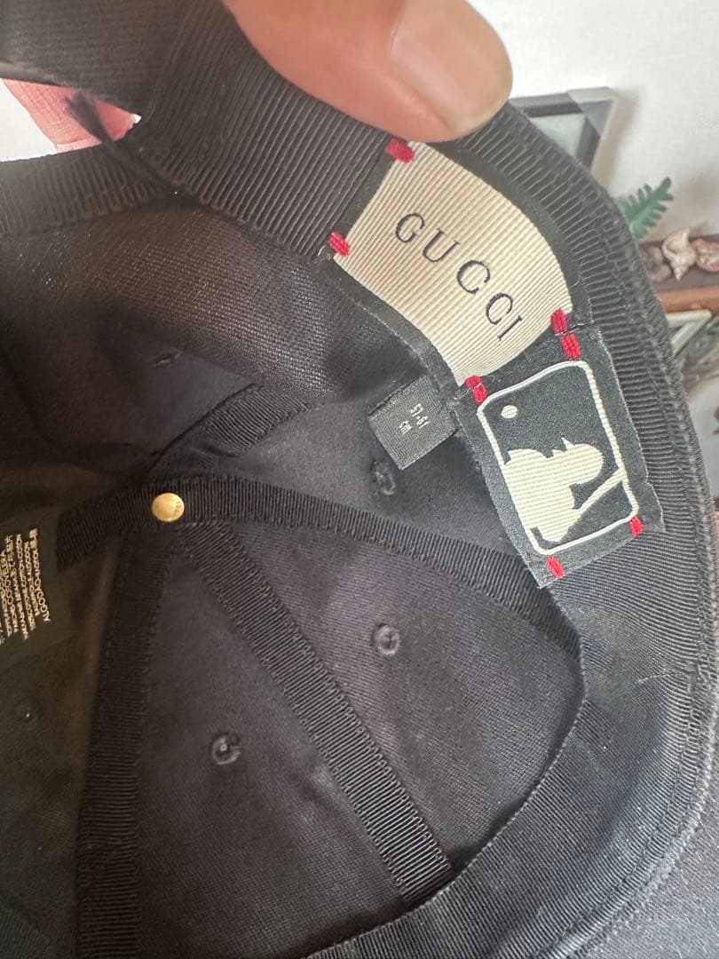 GUCCI ミケーレ期　ヤンキース　ベースボールキャップ