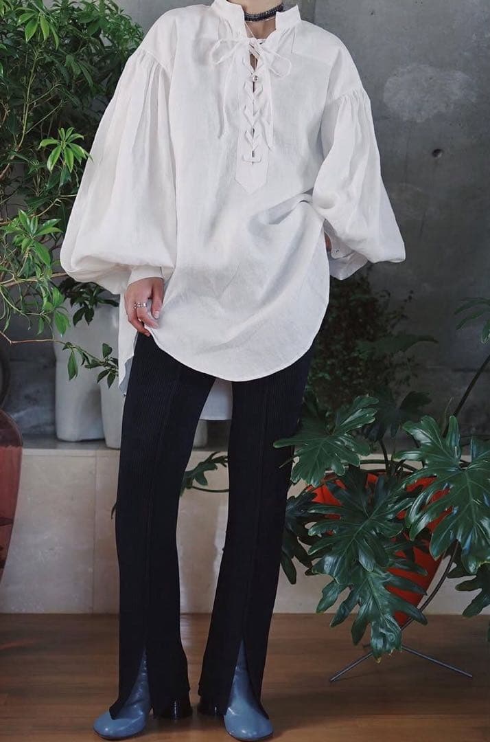 DEPT デプト majotae tunic チュニック　eri 大麻布