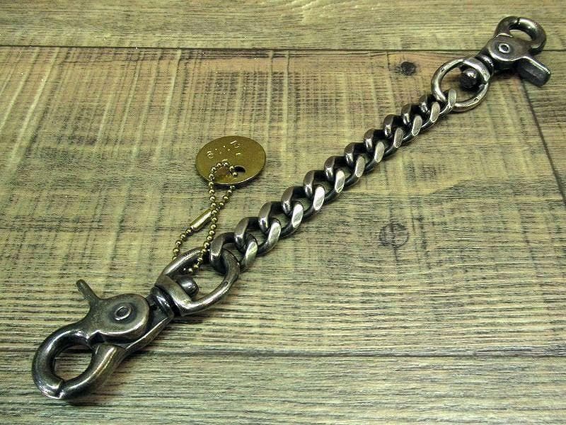 廃盤 未使用 三軒茶屋 US アス ダブルクリップ ヘビーゲージ キーチェーン