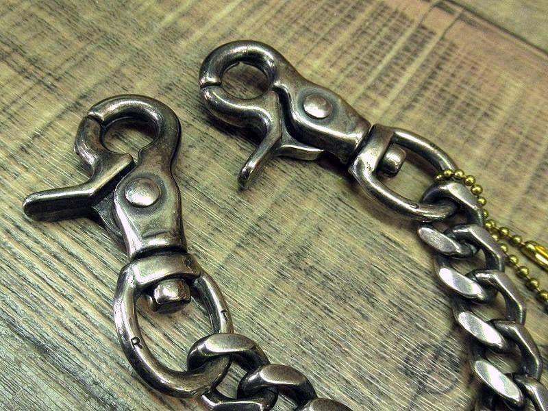 廃盤 未使用 三軒茶屋 US アス ダブルクリップ ヘビーゲージ キーチェーン