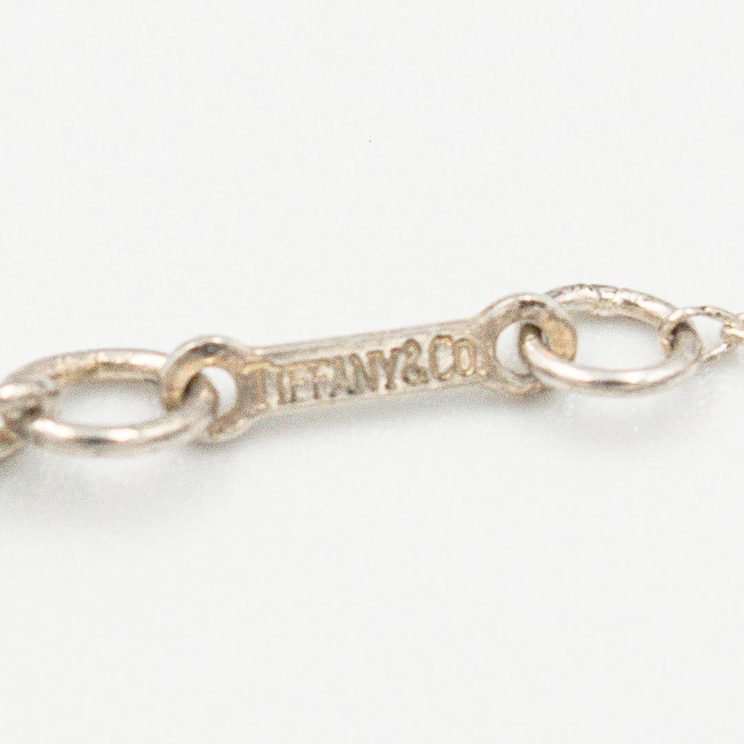 ティファニー フルハート ネックレス シルバー 42.2cm ポーチ付き