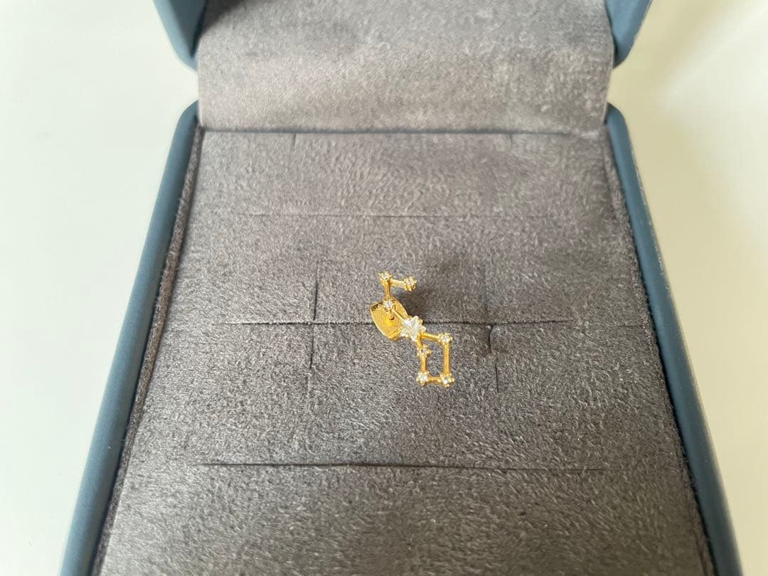 【未使用】rippmonster ピアス 星降る夜 bonne nuit 蠍座