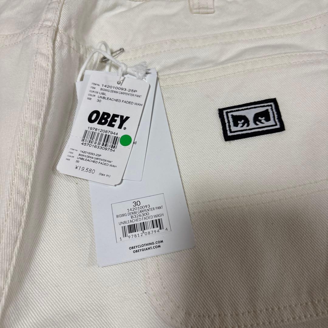 パンツ OBEY BIGWIG DENIM CARPENTER PANT