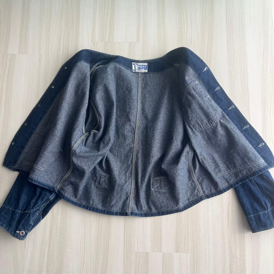 レア!! post overalls エンジニアジャケット USA製