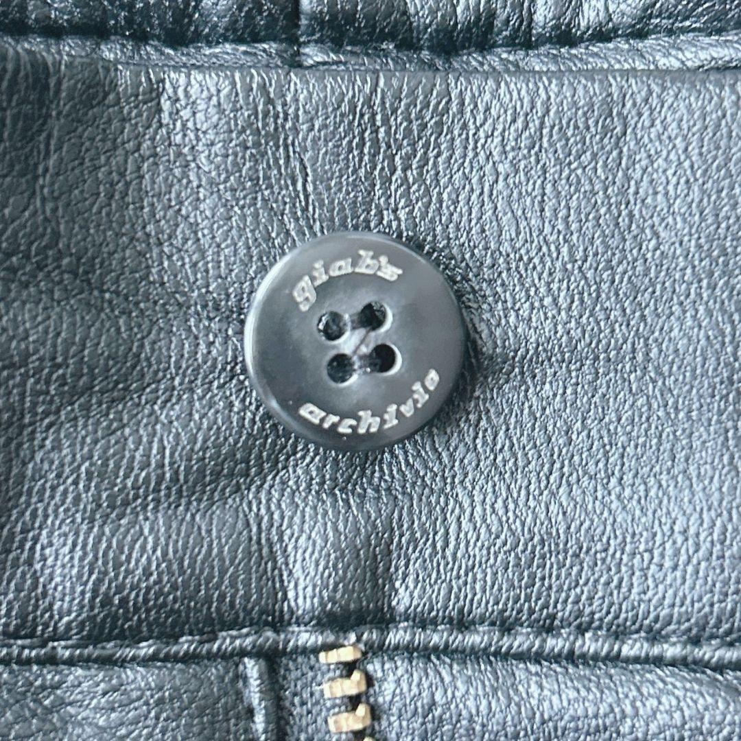 希少48サイズ ジャブスアルキヴィオ 70周年モデル マサッチョ フェイクレザー