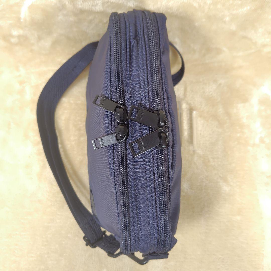 極美品 PORTER FLASH ポーター フラッシュ　ショルダーバッグ 2層式