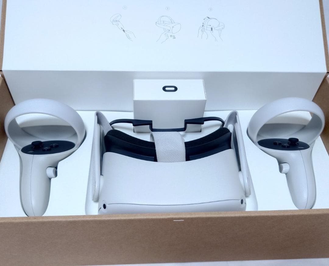 [美品]  Quest 2（128GB）VRヘッドセット + おまけ