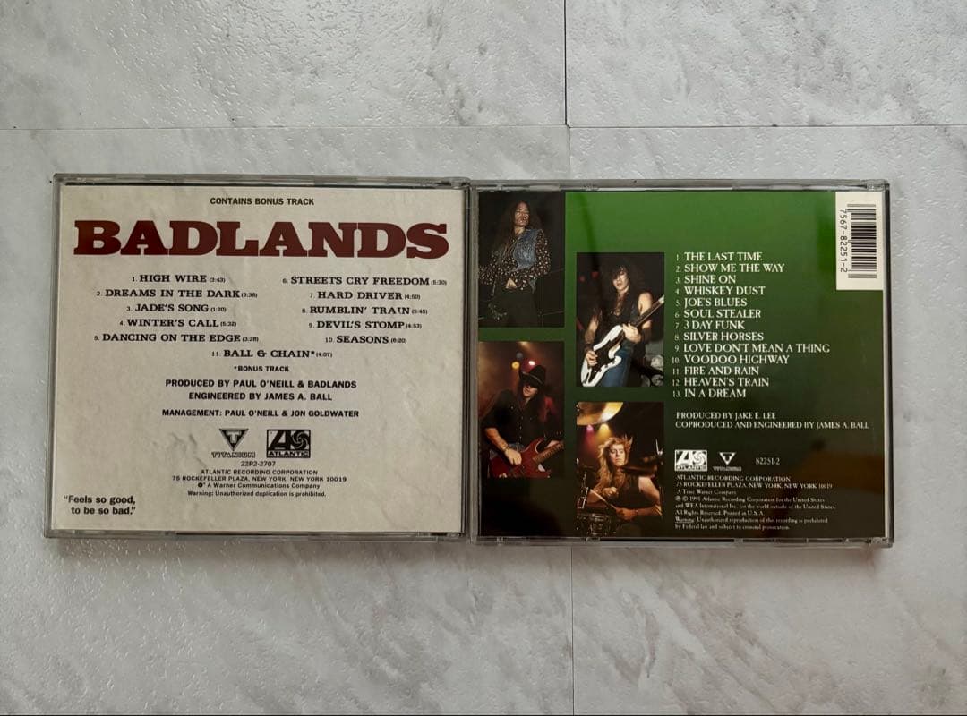 2枚セット！バッドランズ / BADLANDS & VOODOO HIGHWAY