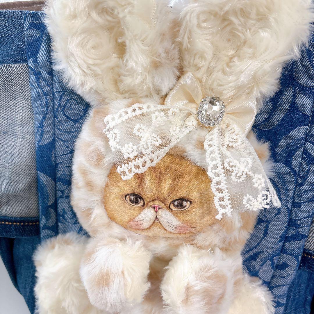 ね*】様 コヤンイサムチョン　トートバッグ　ふわふわくむちゃん　ハンドメイド