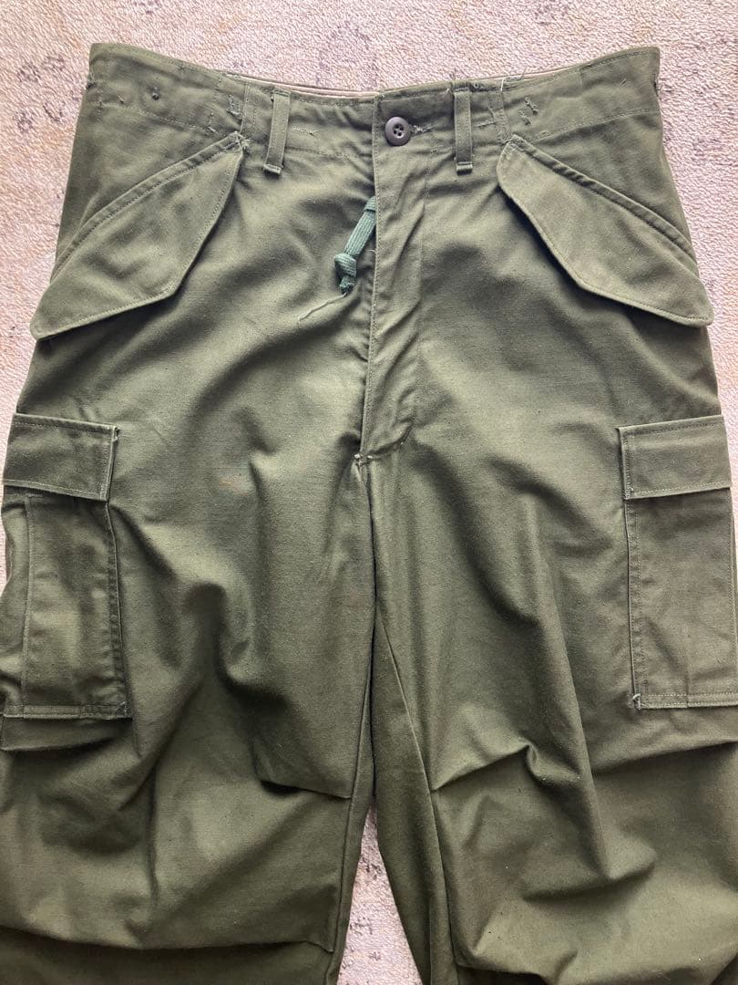 美品70s M65　カーゴパンツ SMALL-SHORT USARMY 米軍実物