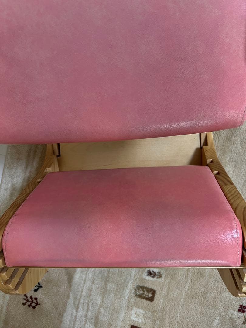 バランスチェア　学習椅子　プロポーションチェア　Keepy 宮武製作所　ピンク