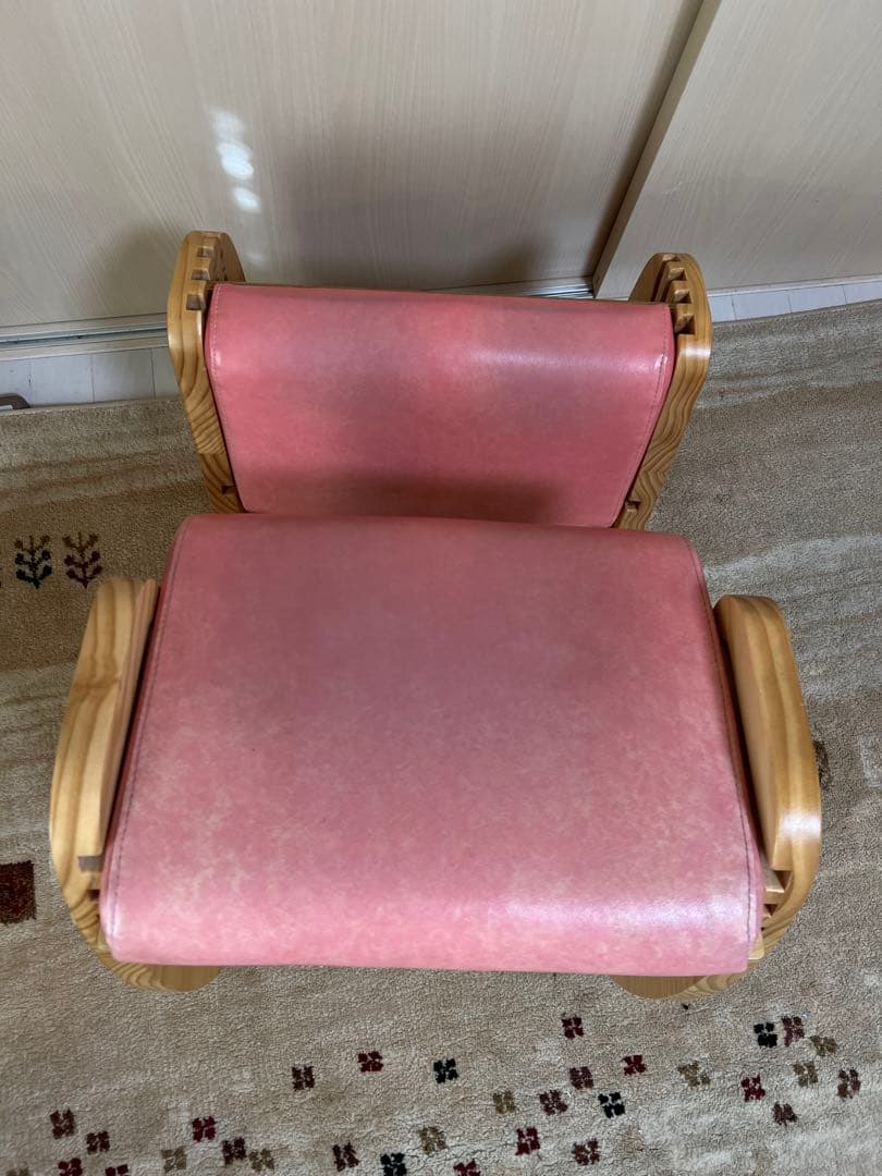 バランスチェア　学習椅子　プロポーションチェア　Keepy 宮武製作所　ピンク