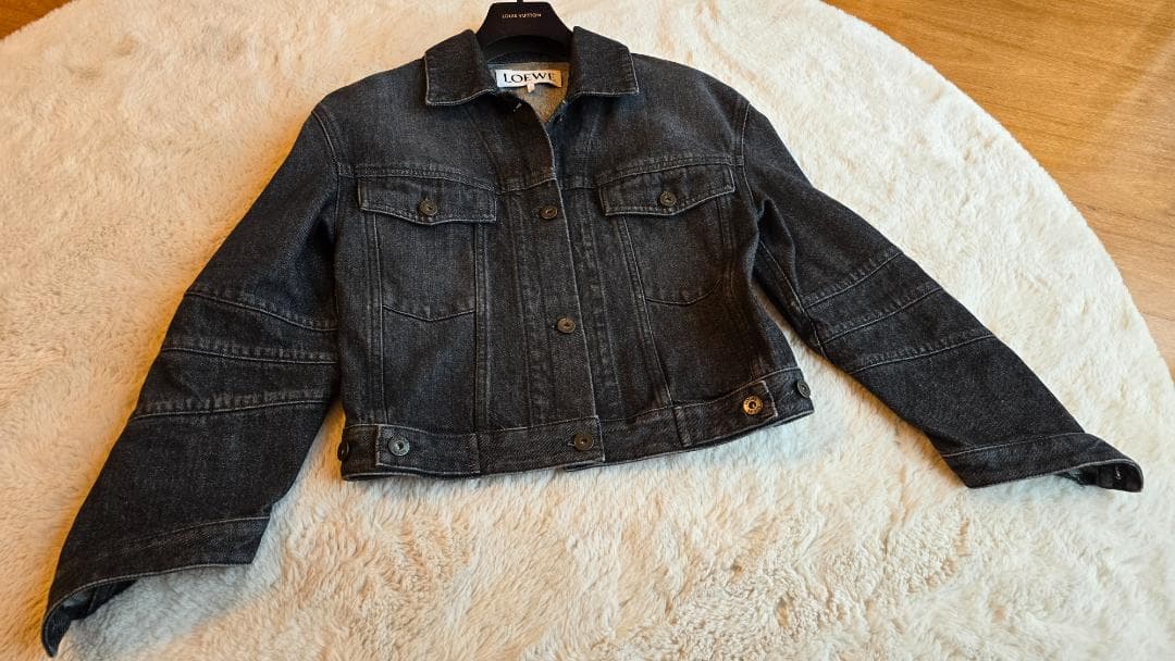 最終値下げ！【超美品】LOEWE(ロエベ) レディース デニムツイストジャケット
