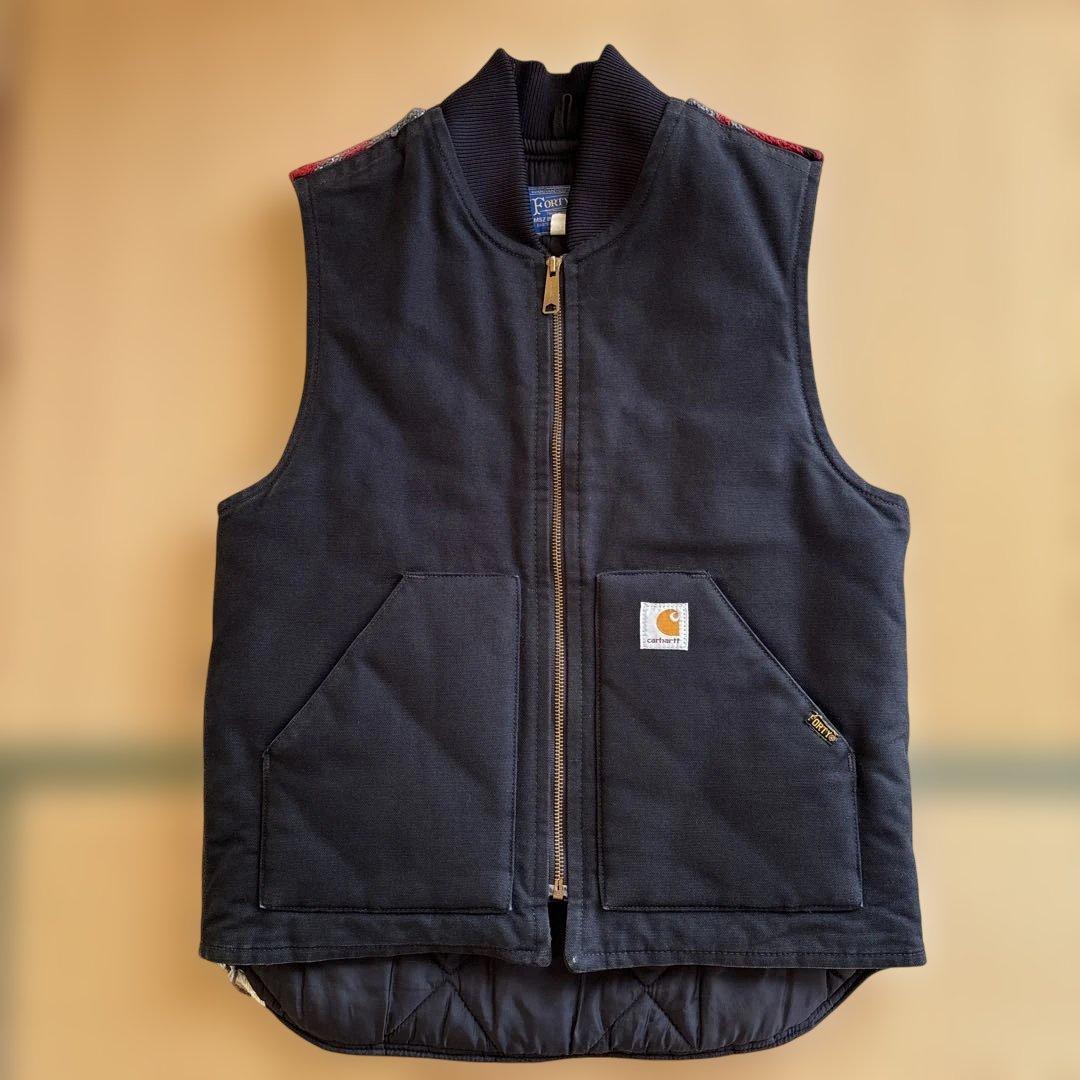 カーハート　FORTY FINE CLOTHING コラボダックベスト