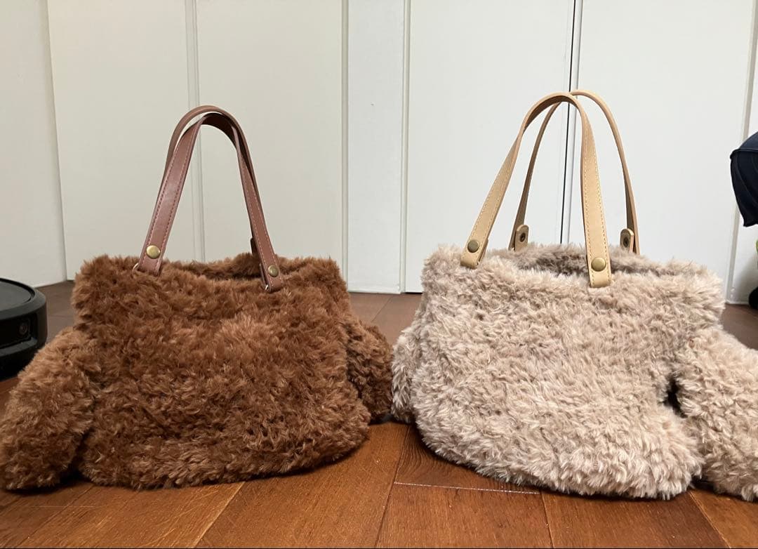 トイプードル　カートバッグ　ハンドメイド品。 よよよ、。