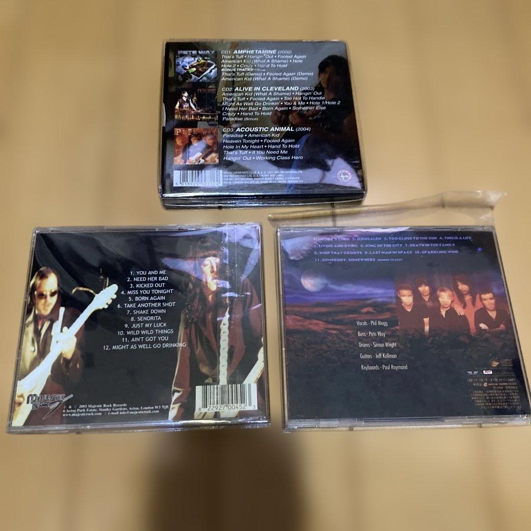 洋楽 Pete Way Mogg/Way Schenker/Way UFO