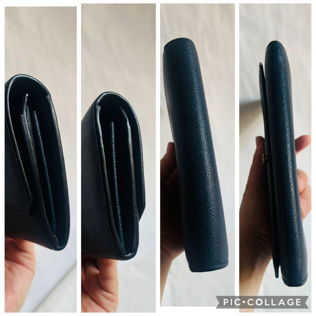 新品に近い　最終値下げ　ヴァレクストラ　長財布　Valextra 現行モデル