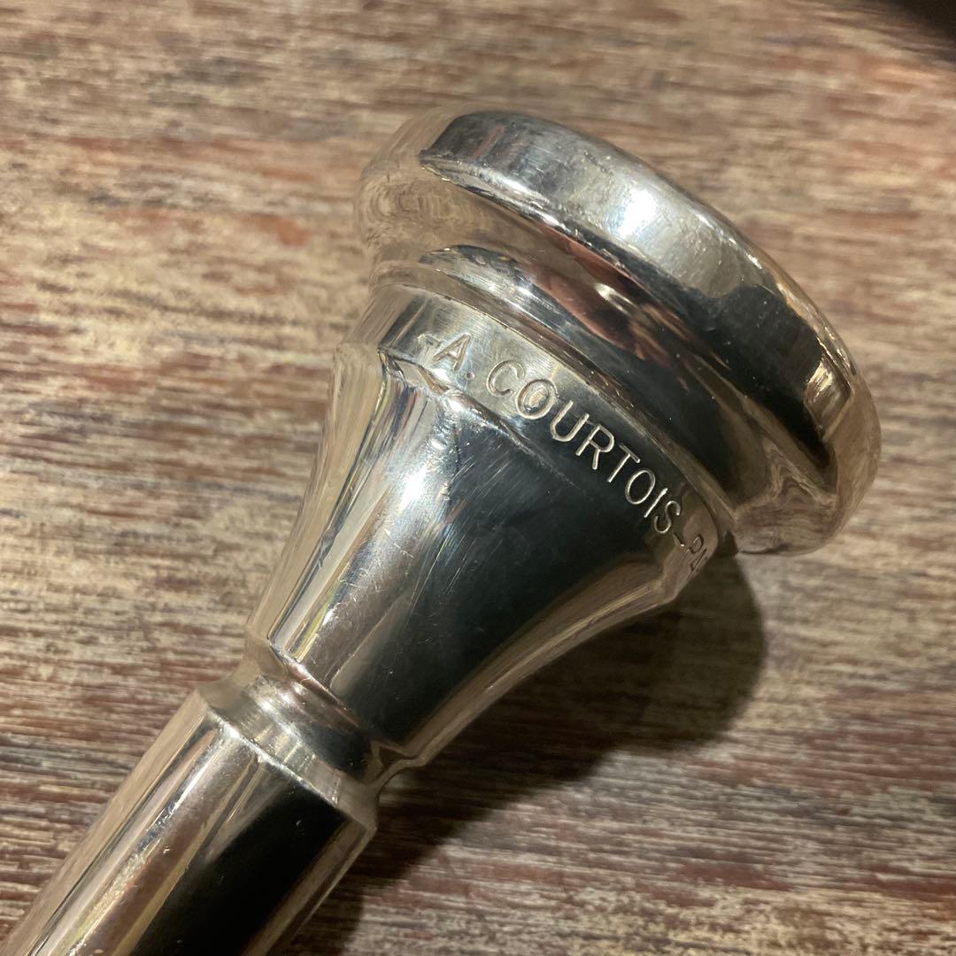 A.COURTOIS PARIS-E 2 PM トロンボーン 太管 マウスピース