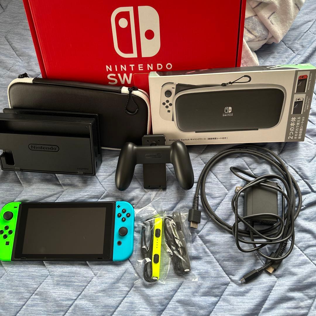 Nintendo Switch 本体 青/緑 Joy-Con 付き