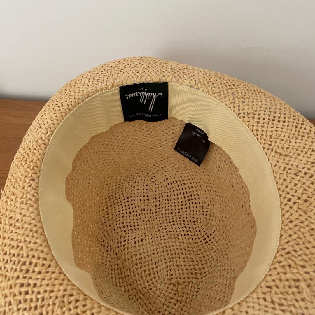 ミュールバウアー● ラフィアハット● アッシュペーフランス購入