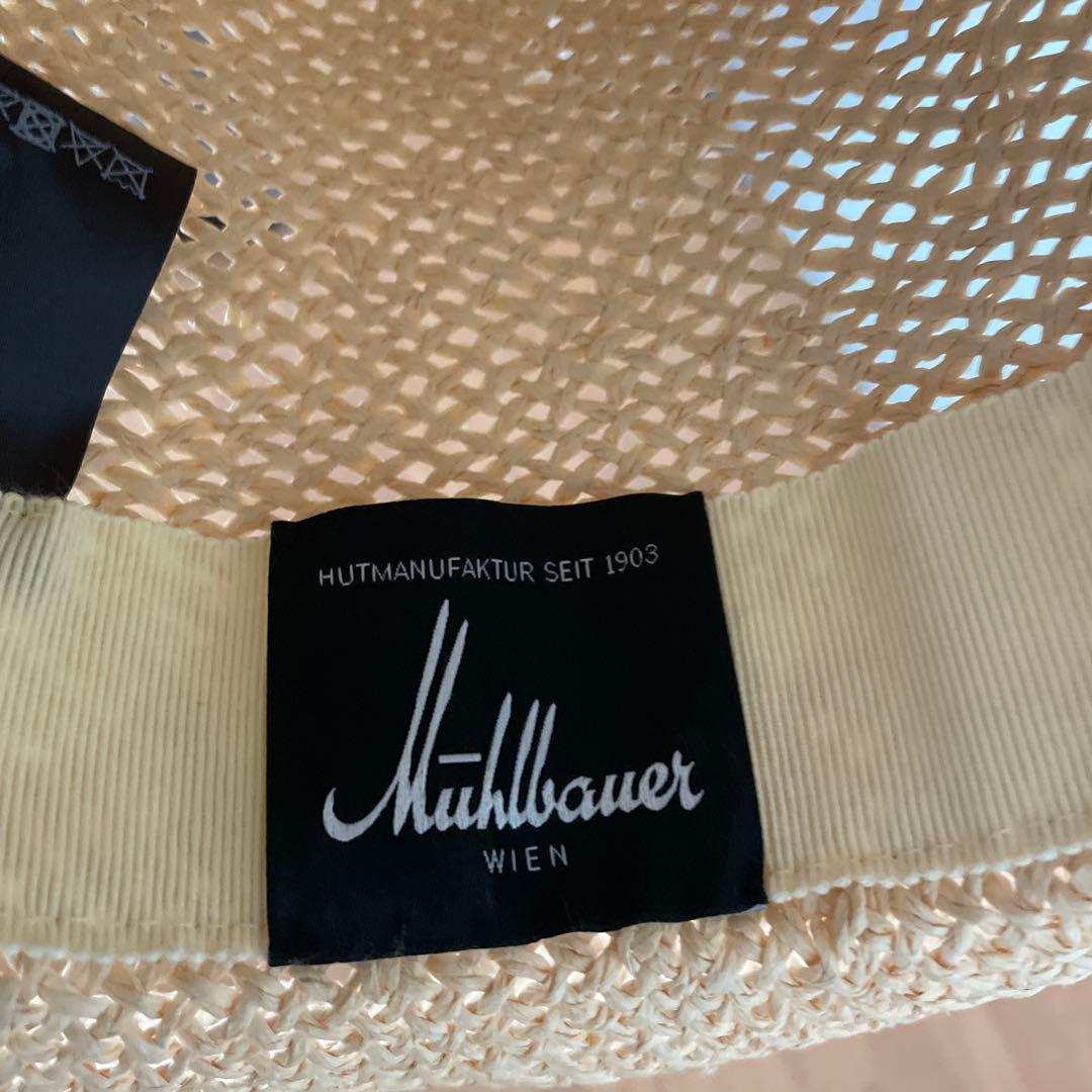 ミュールバウアー● ラフィアハット● アッシュペーフランス購入