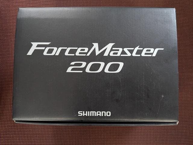 美品 シマノ 21フォースマスター200　タチウオ・タイラバ・イカメタル