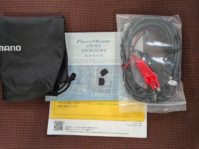 美品 シマノ 21フォースマスター200　タチウオ・タイラバ・イカメタル