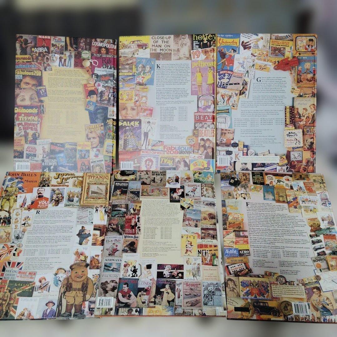 希少!!Scrapbooks - Victorian, ６冊まとめ売り レトロ