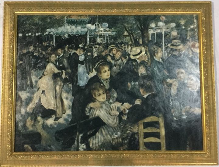 ムーラン・ド・ラ・ギャレットの舞踏会 ルノワール 複製画