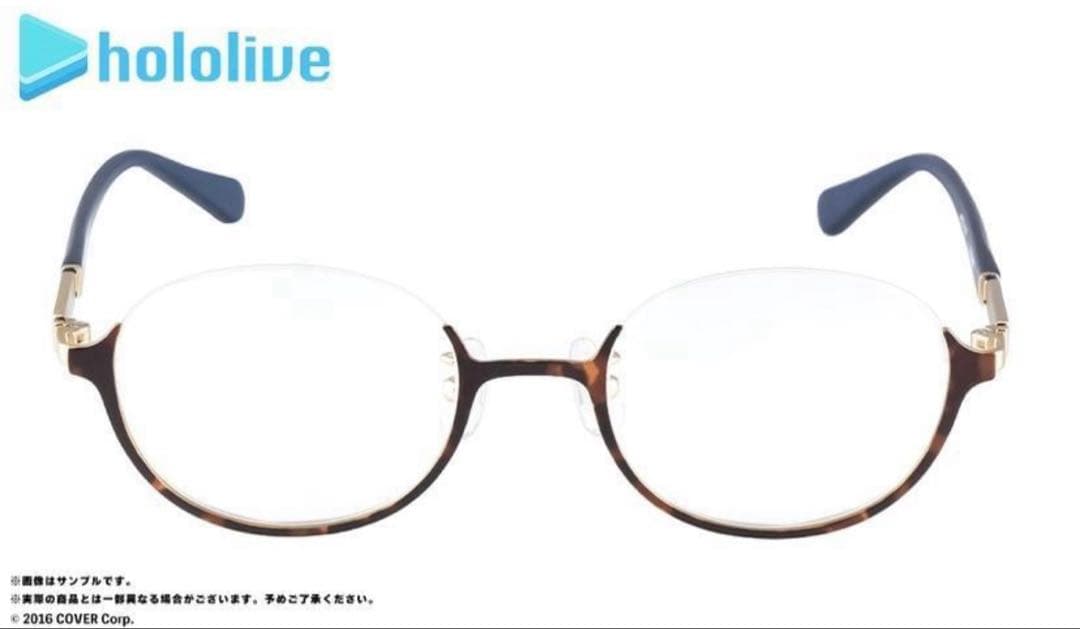 【新品未開封】ホロライブ 白銀ノエル モデル メガネ フレーム