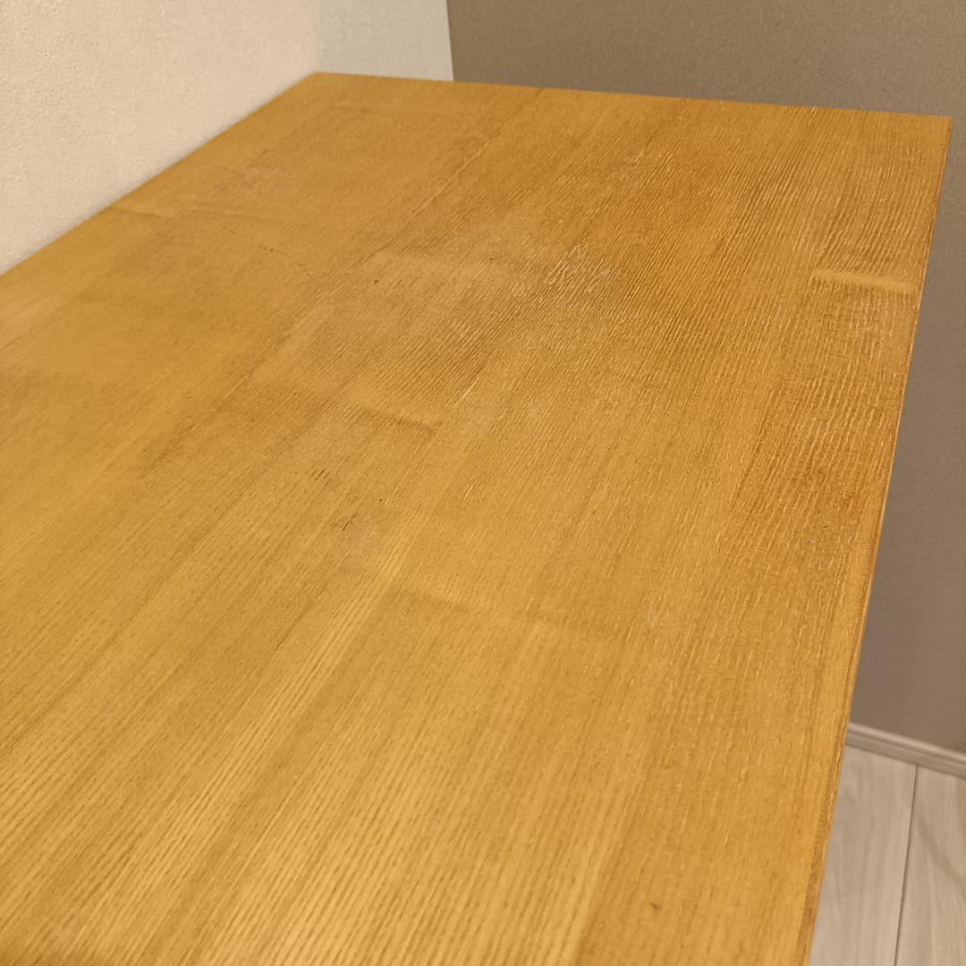 【廃盤・希少】無印良品の木製ガラスキャビネット・大・オーク材