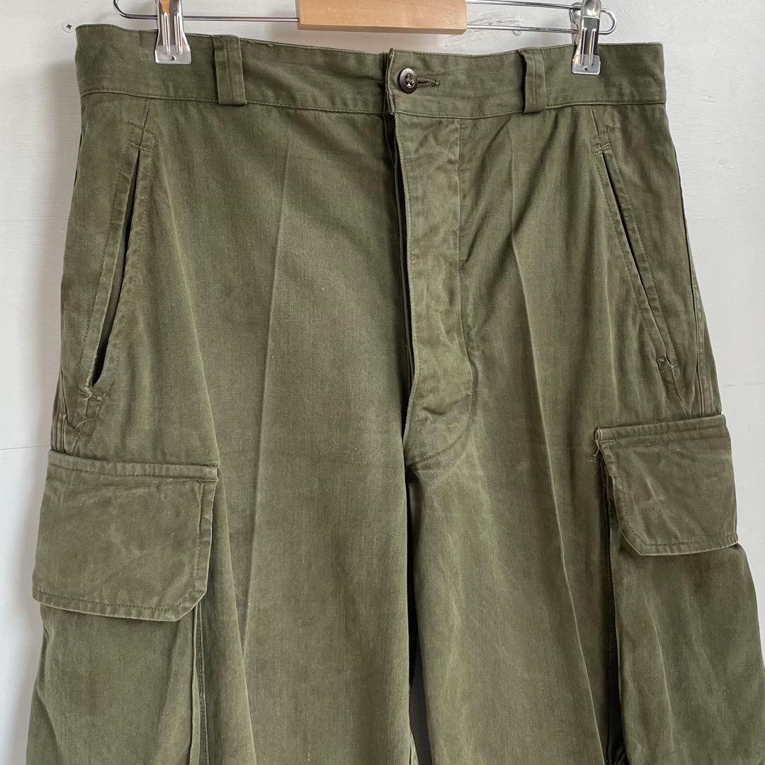 60s フランス軍 M47カーゴパンツ後期 ヴィンテージ 古着 ミリタリー