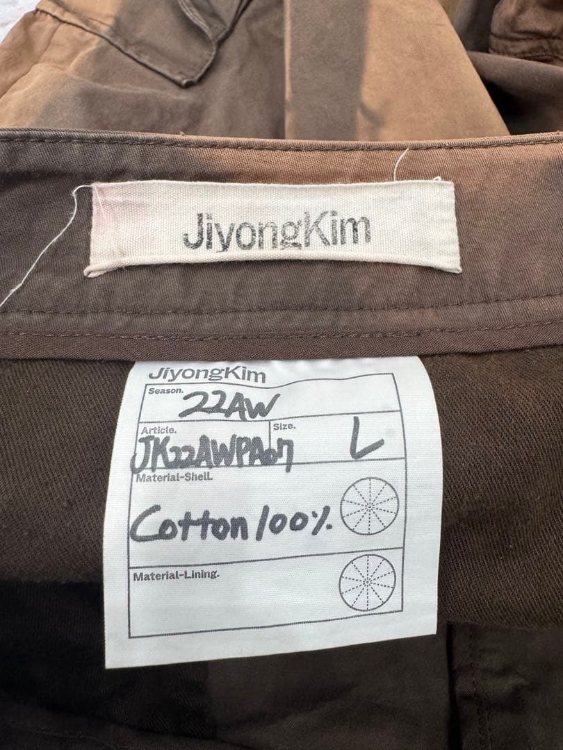 JiyongKim サンブリーチカーゴパンツ