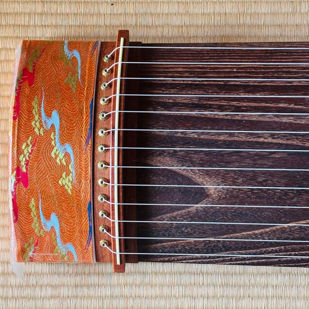 【高級】　小川謹製　福山琴　お琴　13弦　カバー付き