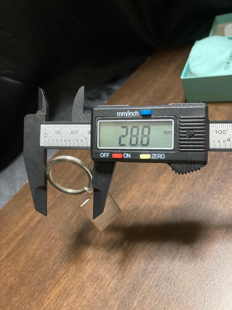 美品 ティファニー ウェルカム キーリング キーホルダー シルバー925