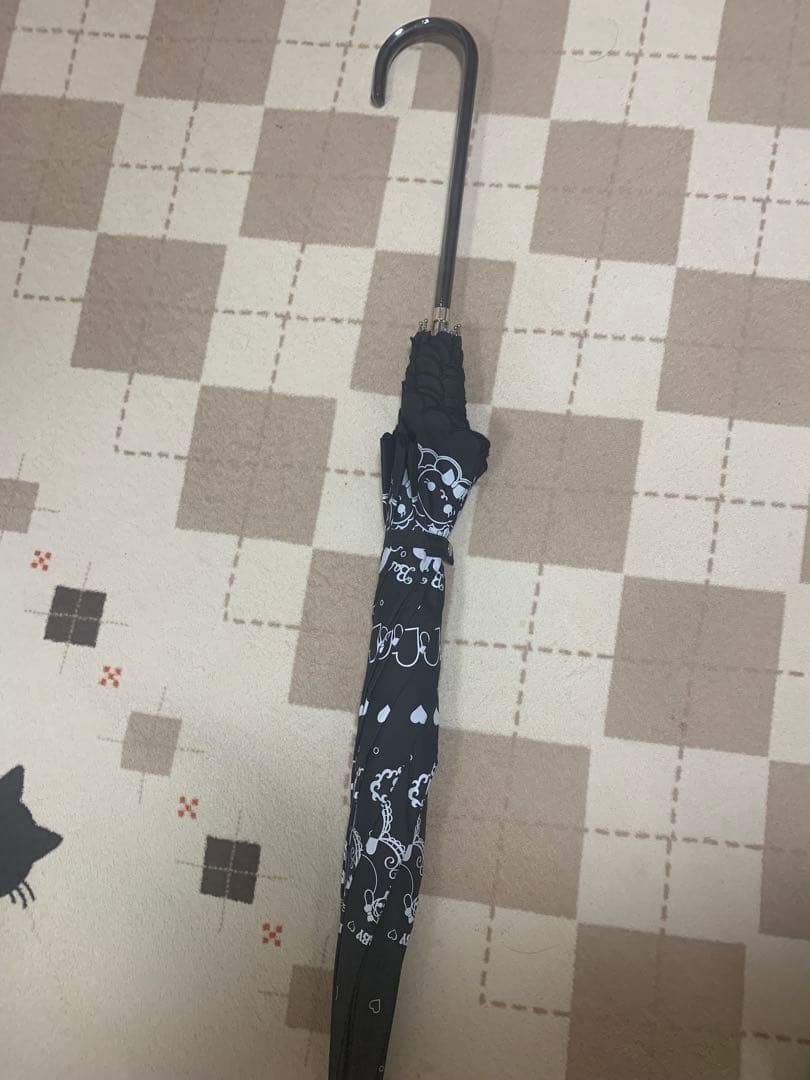 ベイビーザスターズシャインブライト うさくみゃちゃん 日傘 クロ